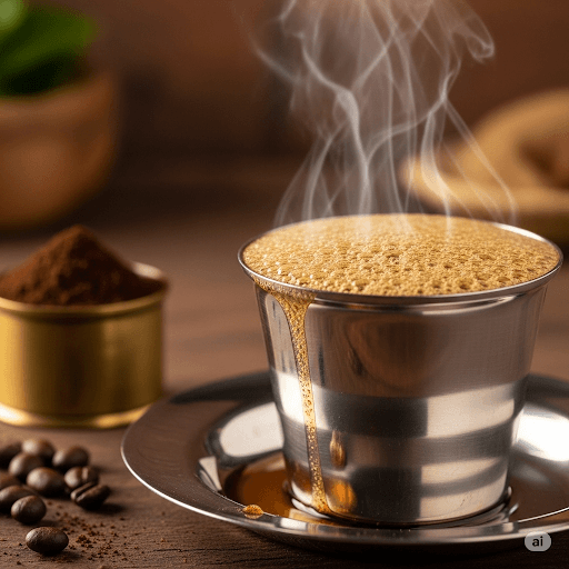 Hot filter coffee
